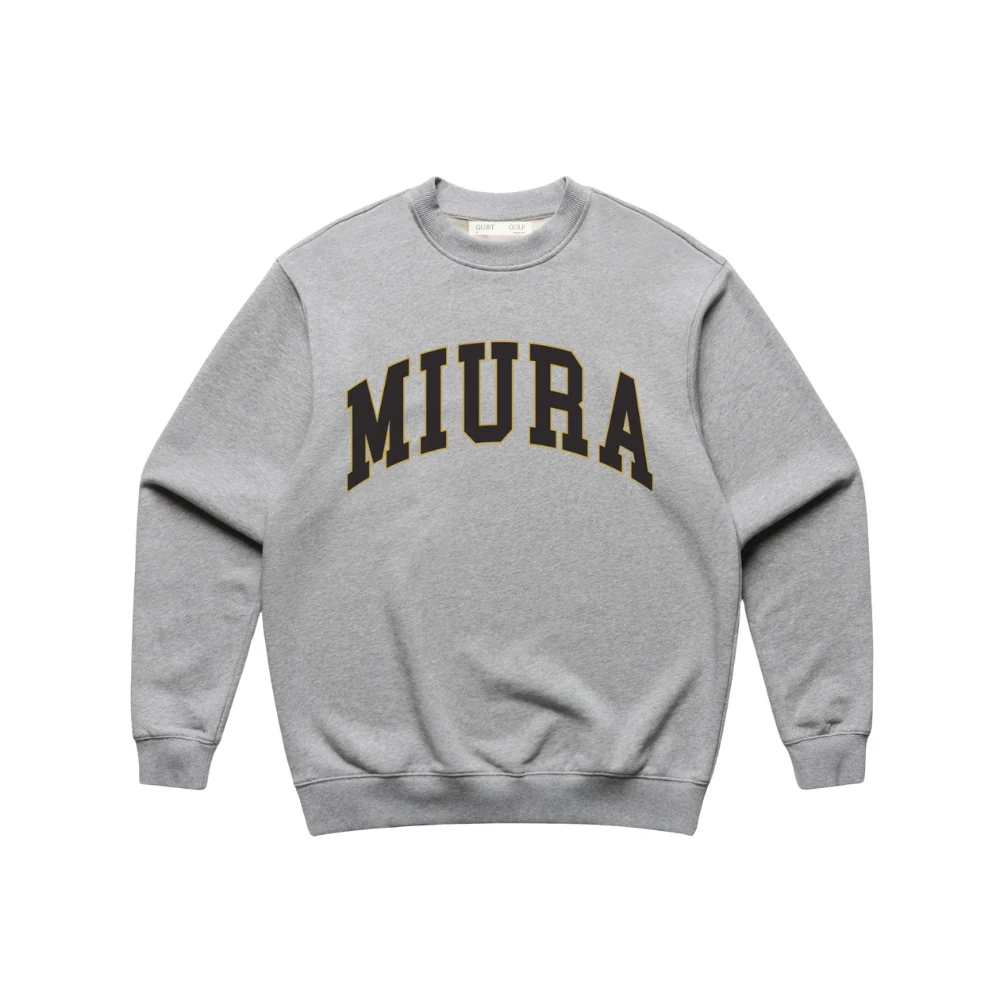 Miura X Quiet Golf Traditional Crewneck